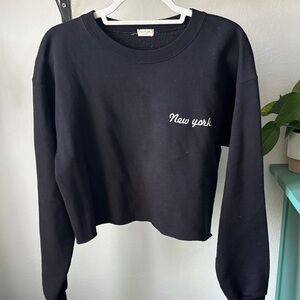 Brandy Melville Black New York Sweatshirt